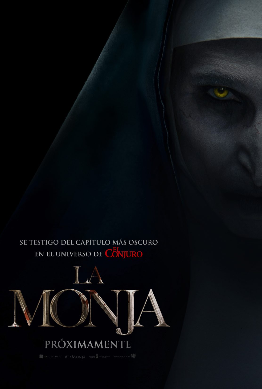 ‘La Monja’ ya tiene póster oficial y lo hará orinar del miedo
