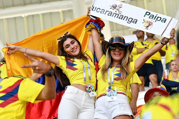 Bellezas Colombianas Las Hinchas Más Lindas Del Partido Colombia Japón 3842