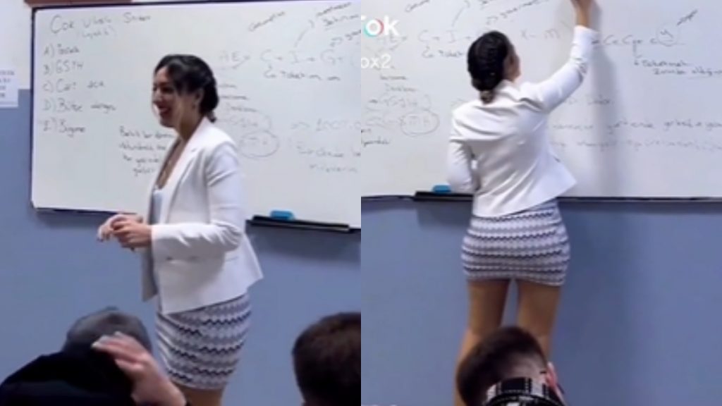 Profesora Cautiva En Tiktok Con Su Sensualidad