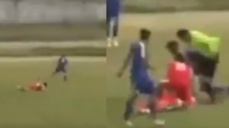 Video futbolista murió de un paro cardíaco en pleno partido