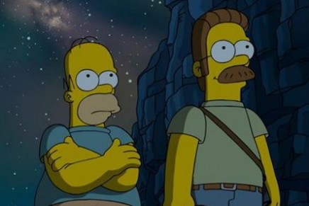 Los Simpsons hacen una burla de Batman v Superman 