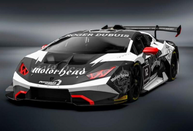 El auto de carreras Lamborghini inspirado en Motörhead 