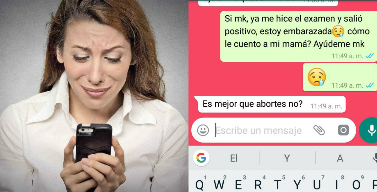 Ladrón Robó Celular A Joven Mujer Y Delató Su Embarazo Enviándole Pantallazos A La Madre De Esta