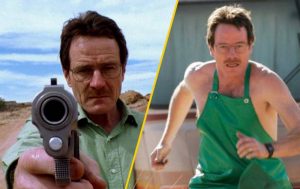 El color verde en Walter White simbolizaba la avaricia, el crecimiento y la envidia que representaba el personaje:El verde es el color más importante en la serie, es por eso que el intro tiene este color.  Conforme evoluciona cada personaje y la situación durante cada episodio, el color de su ropa va cambiando, Walter pasa de los tonos beige (Confianza y serenidad) a tonos negros, verdes y azules oscuros (tragedia, depresión, y desesperación).