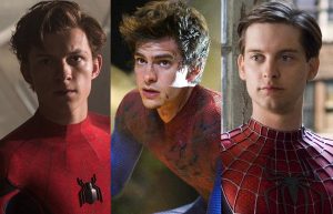 Tom Holland, Andrew Garfield y Tobey Maguire, los tres Spider-Man del cine - SONY PICTURES