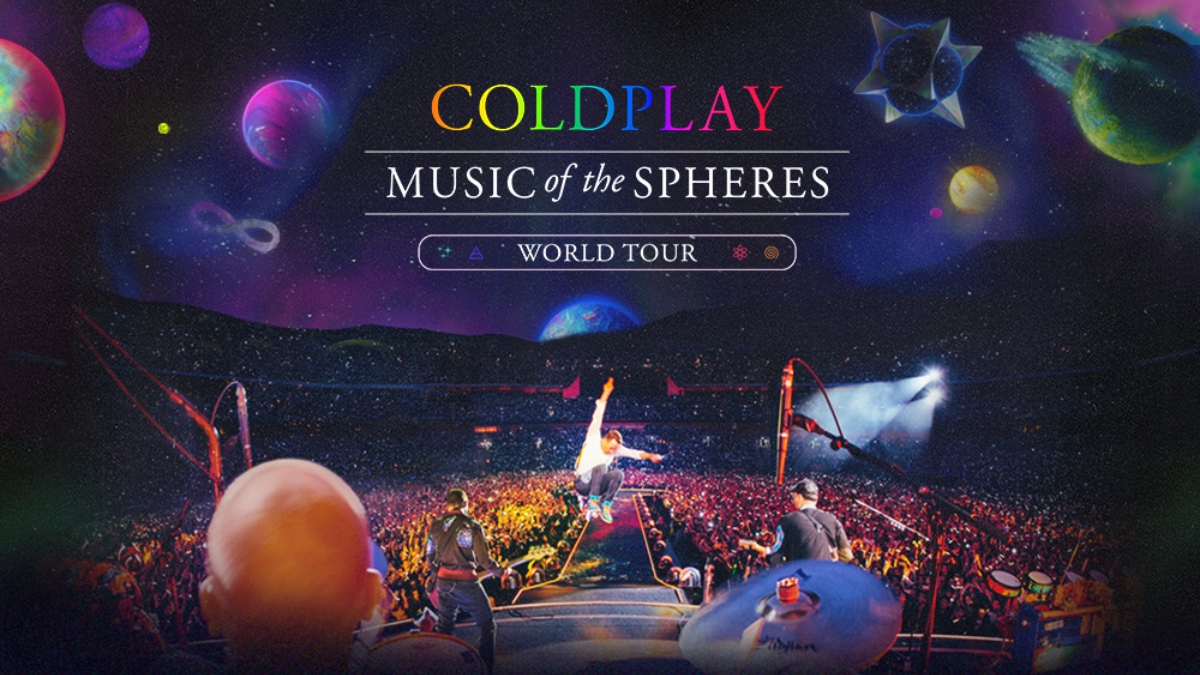 coldplay music of the spheres tour