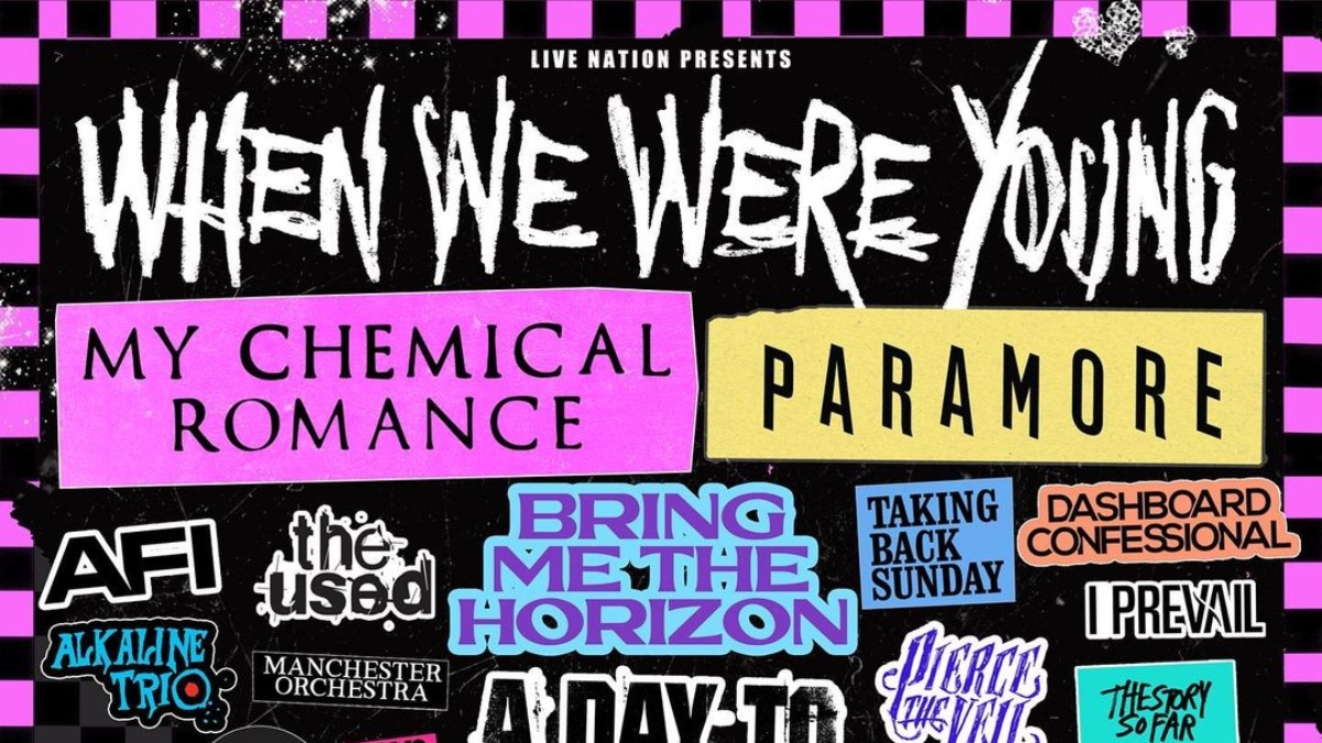 My Chemical Romance, Paramore y Avril Lavigne juntos en un festival emo