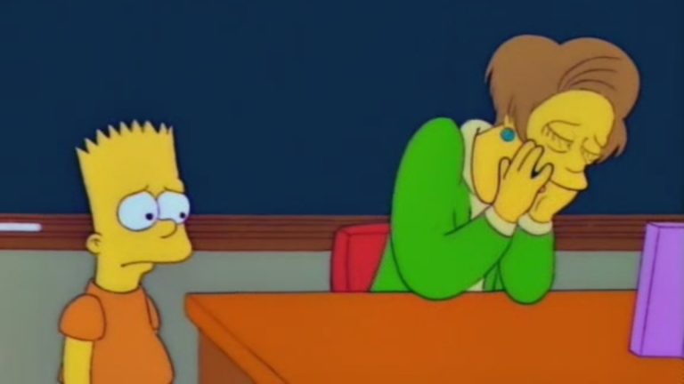 Los Simpson Esta Es La Nueva Profesora De Bart Que Remplazará A Edna 8870