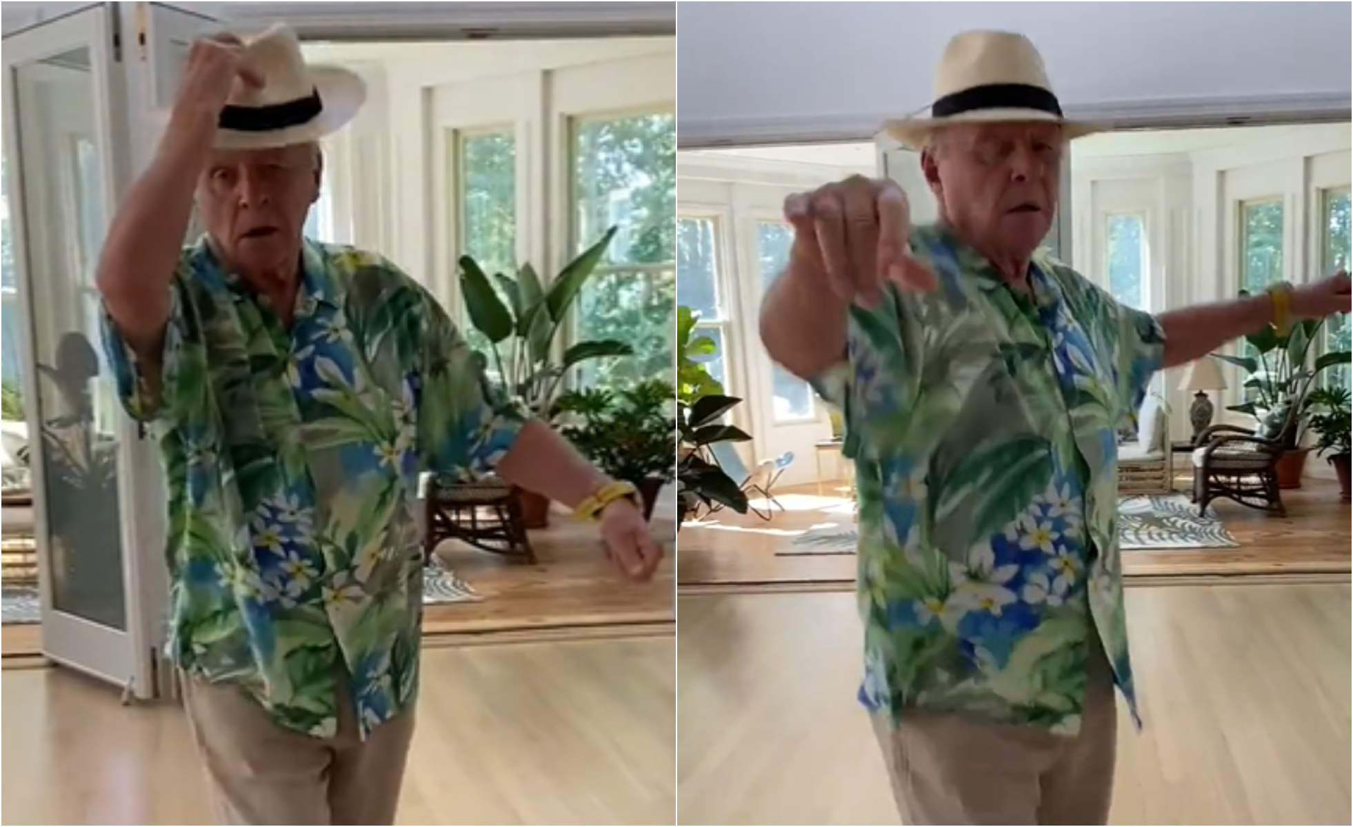 Anthony Hopkins baila ‘La Pollera Colorá’