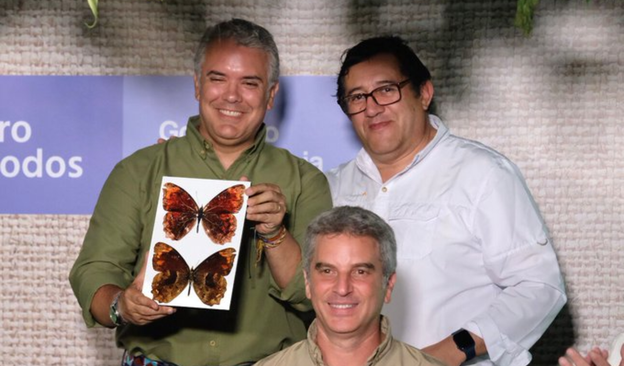 Iván Duque nueva especie mariposa