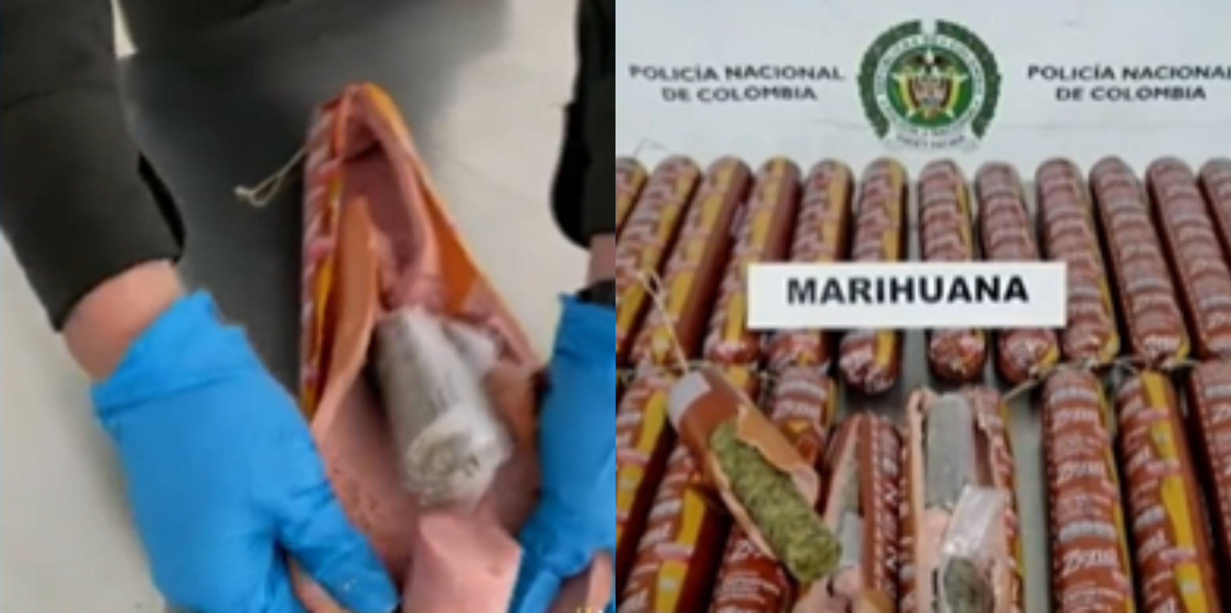 Marihuana salchichón