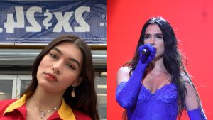 Cajera de un Oxxo deja flechados a compradores con su parecido a Dua Lipa