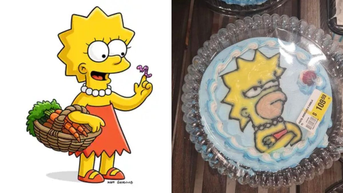 Fanático de 'Los Simpson' compró pastel de Lisa, pero recibió un 