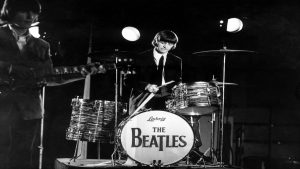 Ringo Starr tocando la batería (Getty Images)