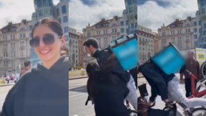 Joven quería grabar video tendencia en TikTok y terminó atropellada por bicicleta