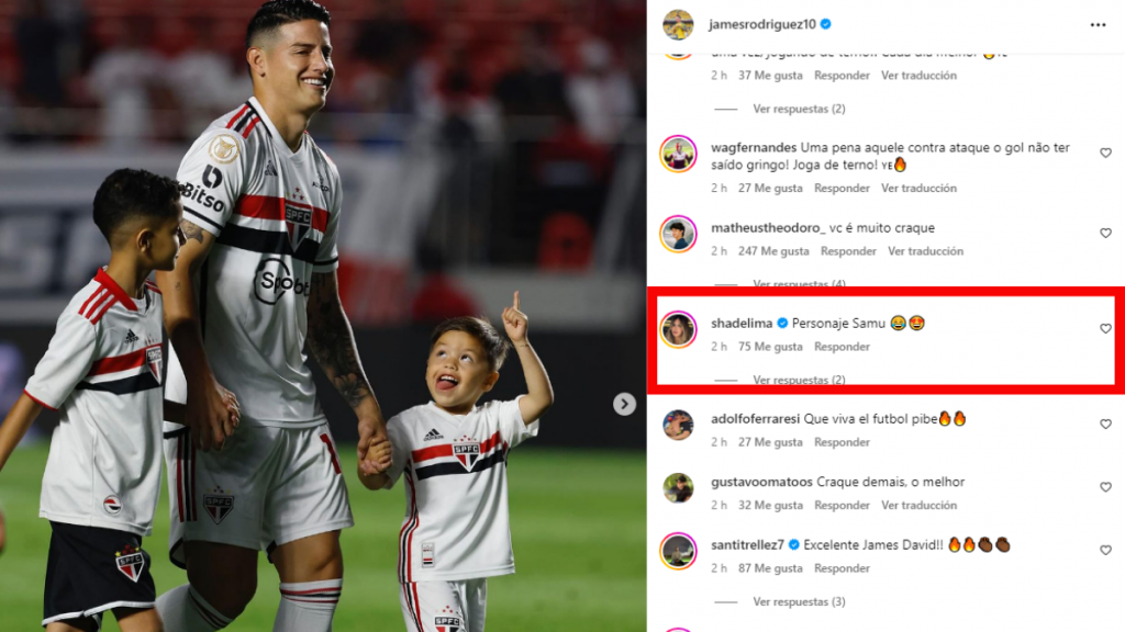 Créditos: Foto tomada de Instagram @jamesrodriguez10