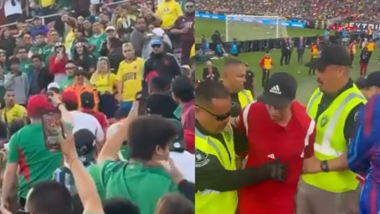 Hinchas De Colombia Se Pelearon Durante Partido Contra México