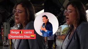 Mujer en Bélgica interpreta las canciones de Diomedes y suenan mejor que las de Adele