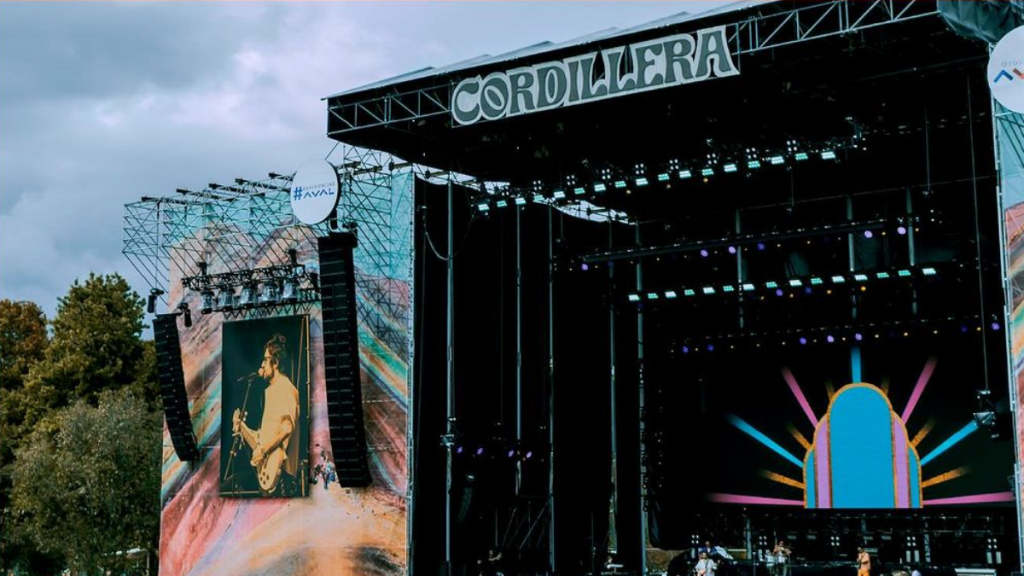 Cartel oficial Festival Cordillera 2024 lista con los artistas y bandas