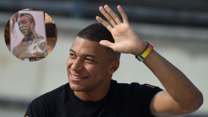 ¡Una millonada! Esto gastó Kylian Mbappé en pesos colombianos por un cuadro de Pelé