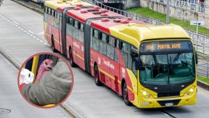 Cosas extrañas que han pasado en Transmilenio // Transmilenio Getty Imagen // Pisco Tiktok @Dalan.6