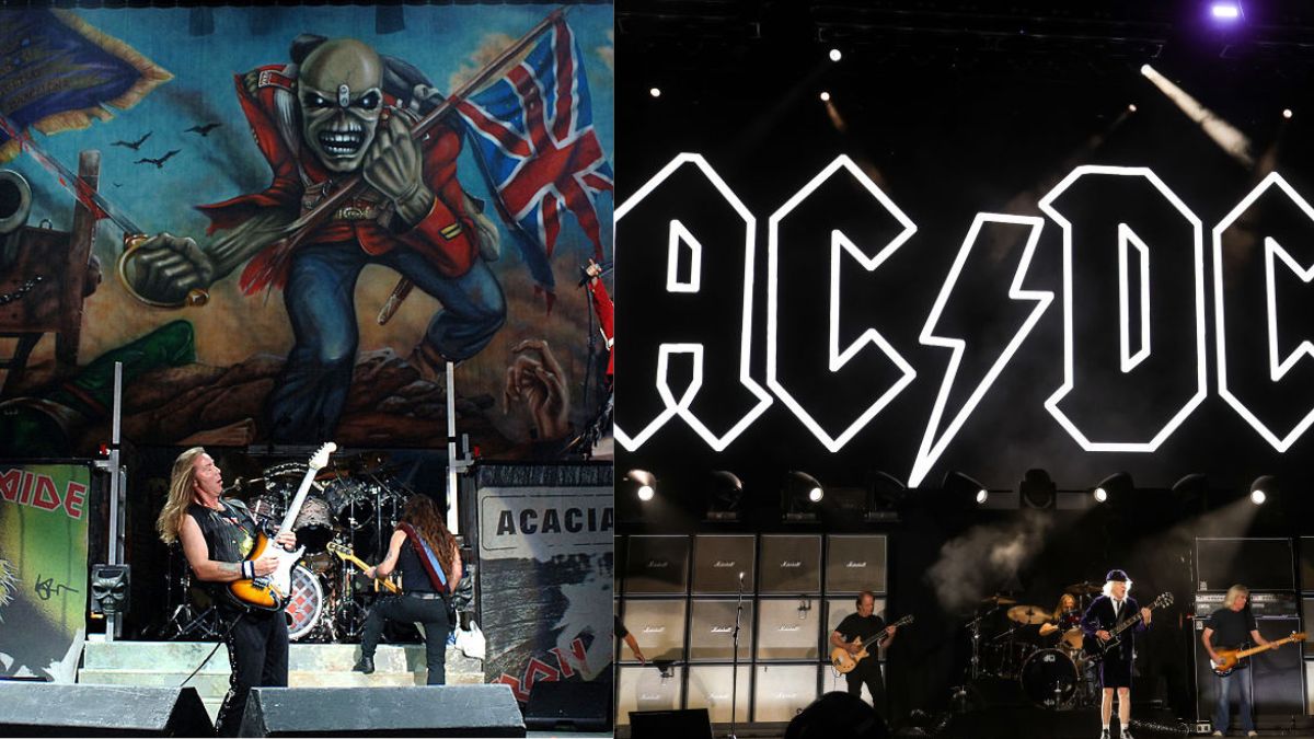 ‘Gigantes de Rock’ Bogotá // AC/DC // Iron Maiden // Getty Images