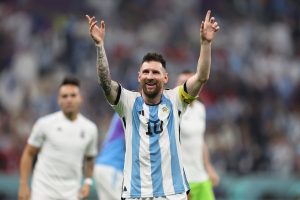 Lionel Messi jugando con la Selección Argentina - (Getty Images)