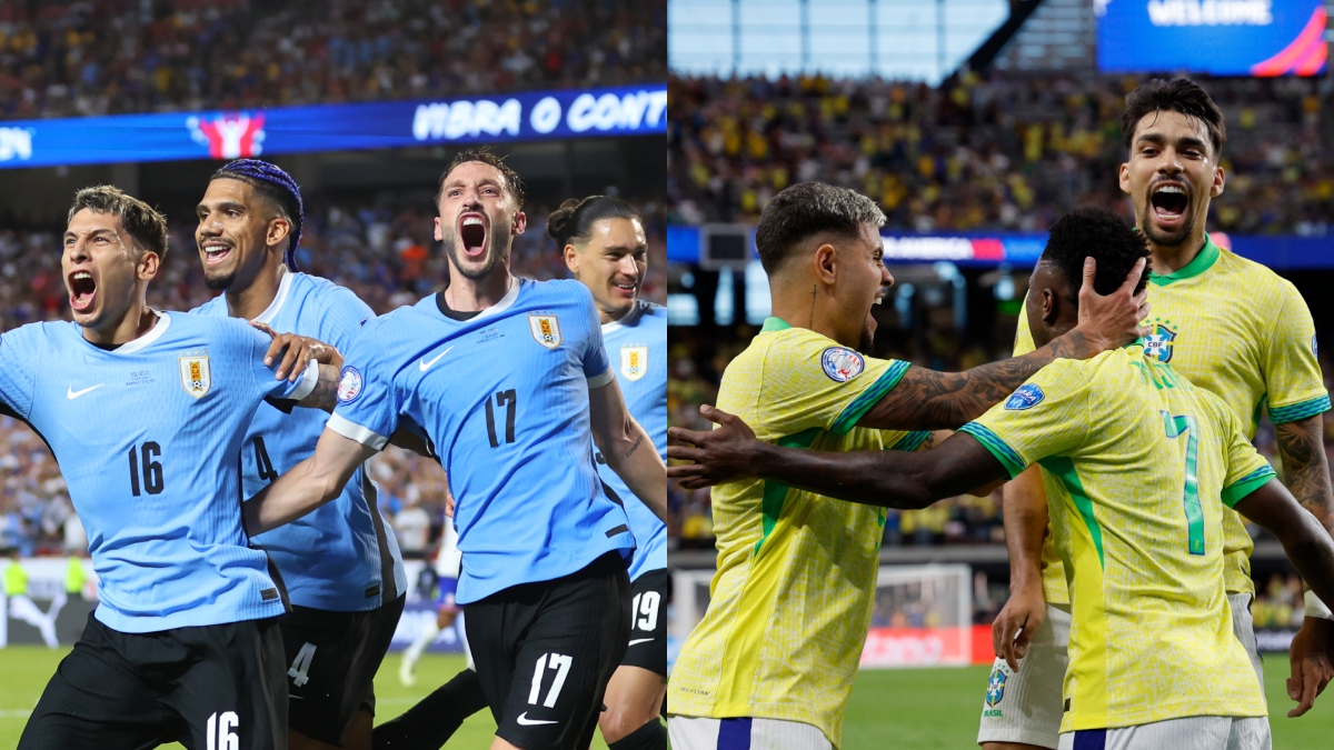 Partido hoy 6 de julio COPA AMÉRICA 2024: hora y dónde ver EN VIVO Uruguay vs Brasil