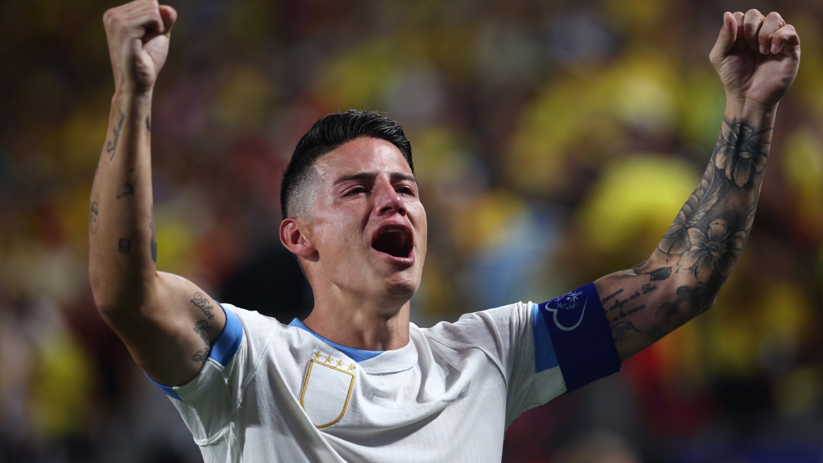 Colombia clasificó a la final de la COPA AMÉRICA y esta fue la reacción de James Rodríguez