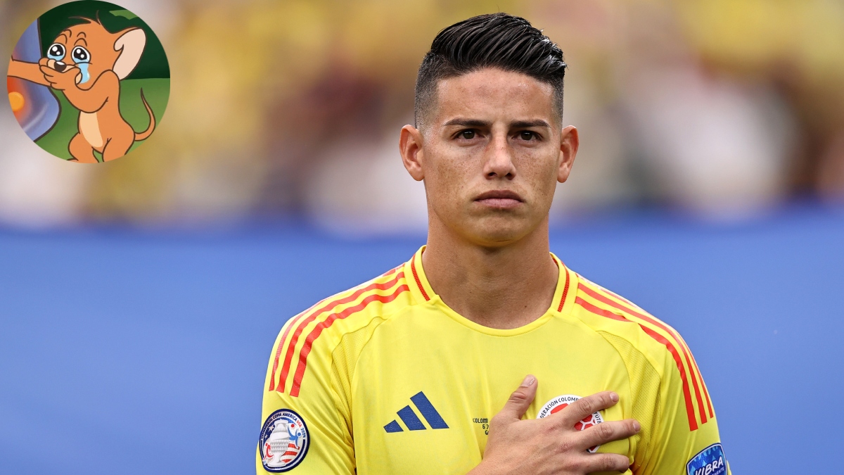 Así reaccionó James Rodríguez al subcampeonato de la Selección Colombia; ánimo capitán