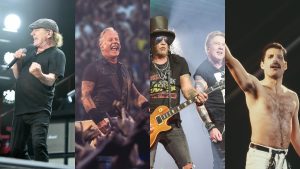 Queen, Guns N' Roses, Metallica y AC/DC: ¿cuál es su banda favorita?