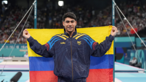 Ángel Barajas, medallista olímpico en París 2024