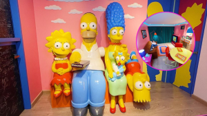 Casa de Los Simpsons en Bogotá