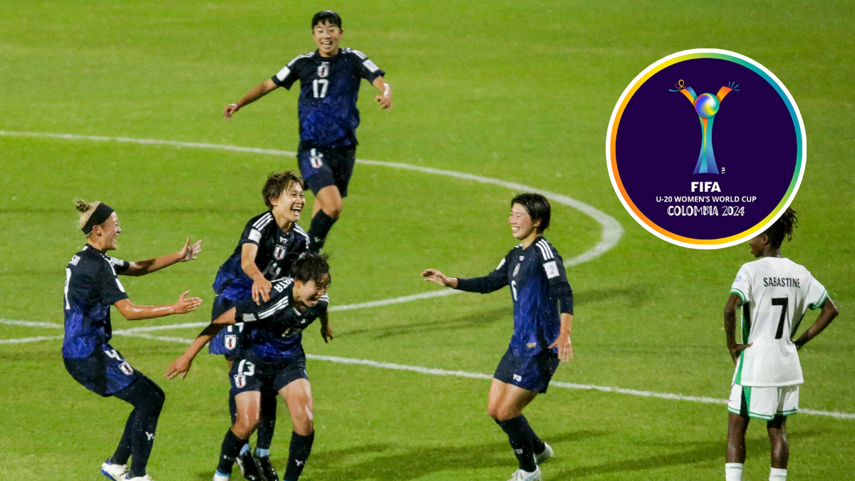 Japón contra Nigeria en el Mundial Femenino Sub20.