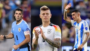 Jugadores de fútbol retirados 2024 (Getty Images)