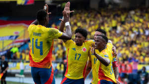 101024 - Selección Colombia Suplentes del Gol - getty