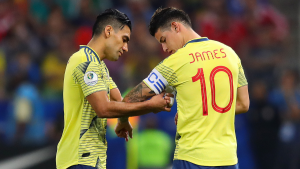 James y Falcao, Selección Colombia - Getty Images