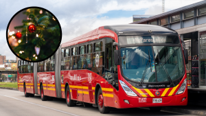 291124 - TransMilenio Navidad - Getty