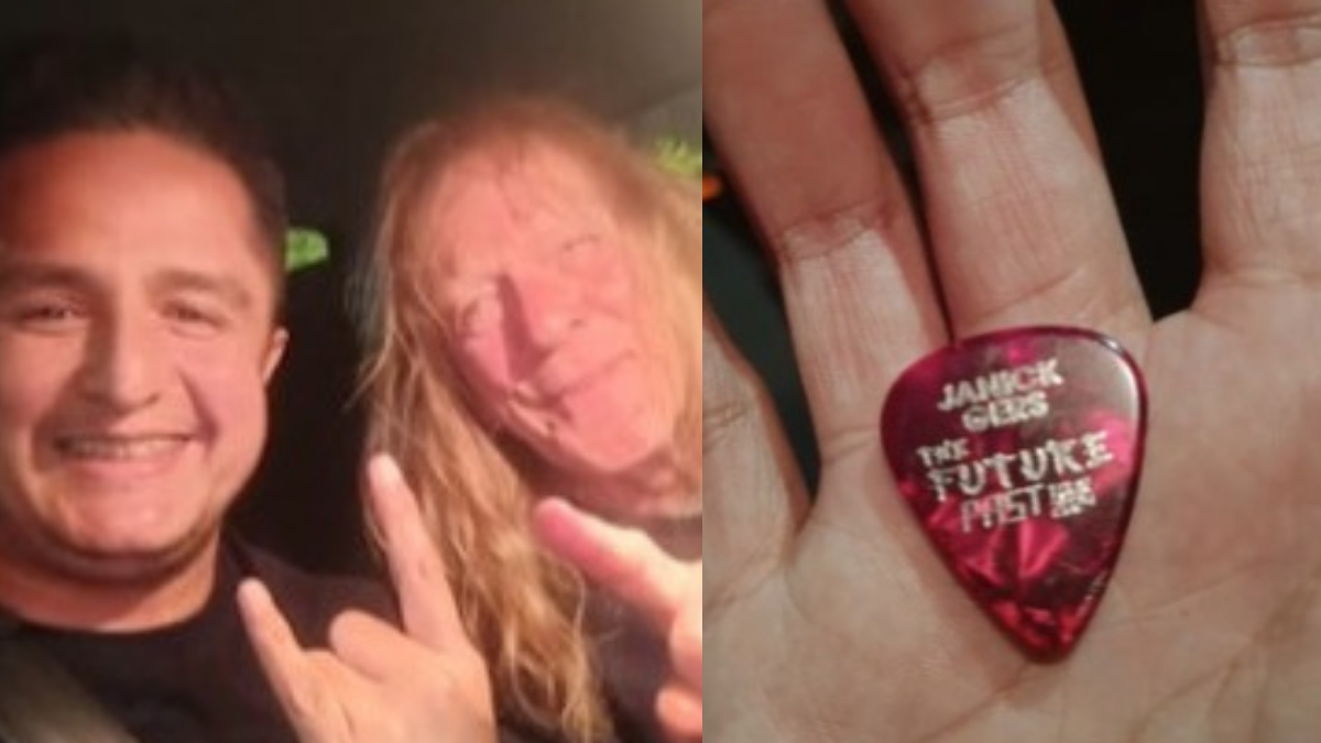 Conductor cumple el sueño de todo metalero; su pasajero fue el guitarrista de Iron Maiden