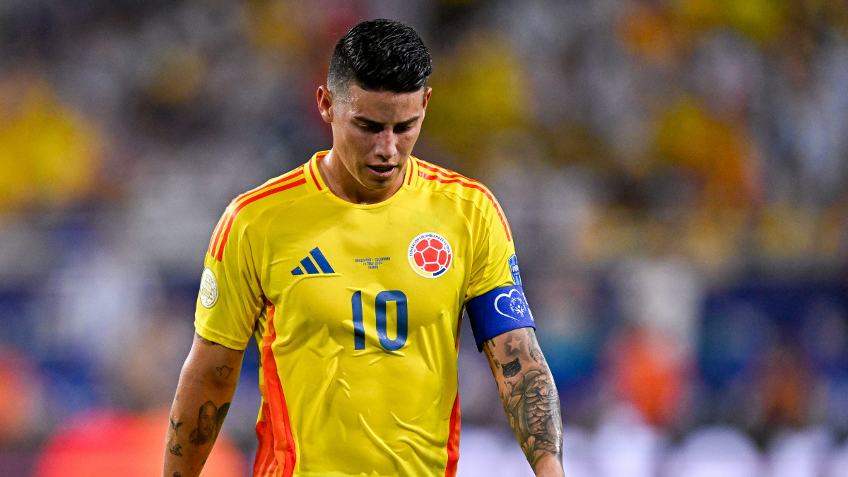 James Rodríguez explotó tras derrota de Colombia ante Ecuador: "por una huevon@..."