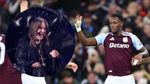 Jhon Jáder Durán celebró gol en el Aston Villa con Black Sabbath; cumplió un sueño de la banda