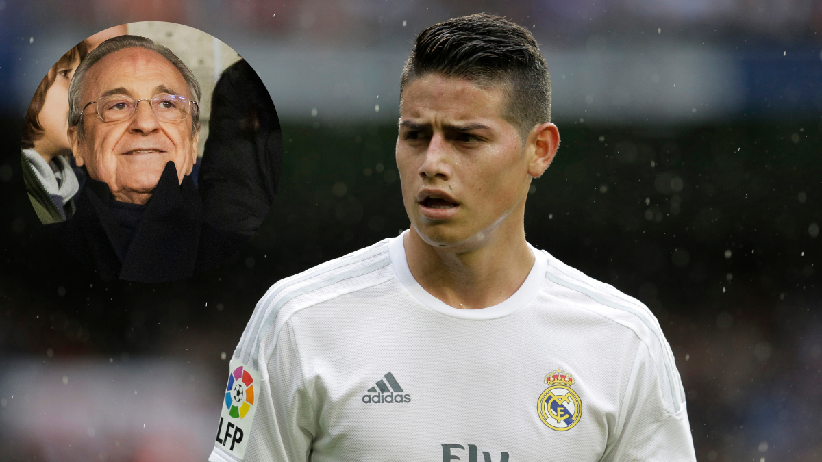 James Rodríguez habría recibido llamado de Florentino Pérez: ¿El colombiano vuelve a Madrid?