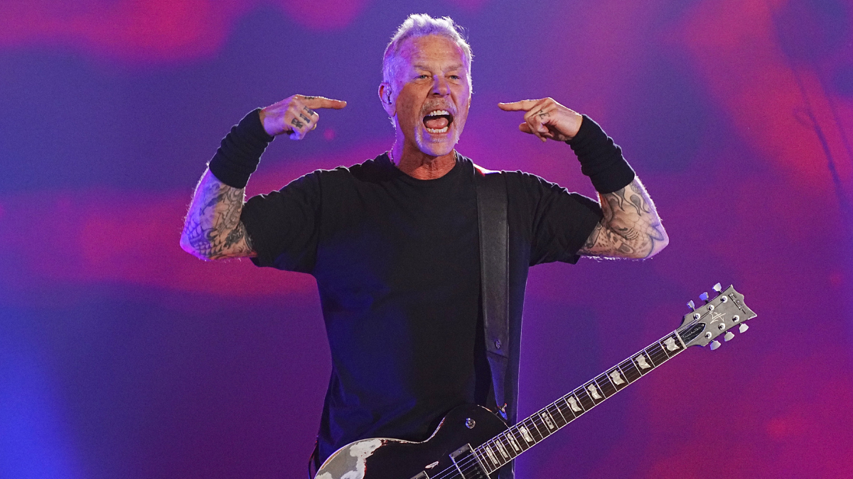 Este es el disco de rock que dejó impresionado a James Hetfield, cantante de Metallica