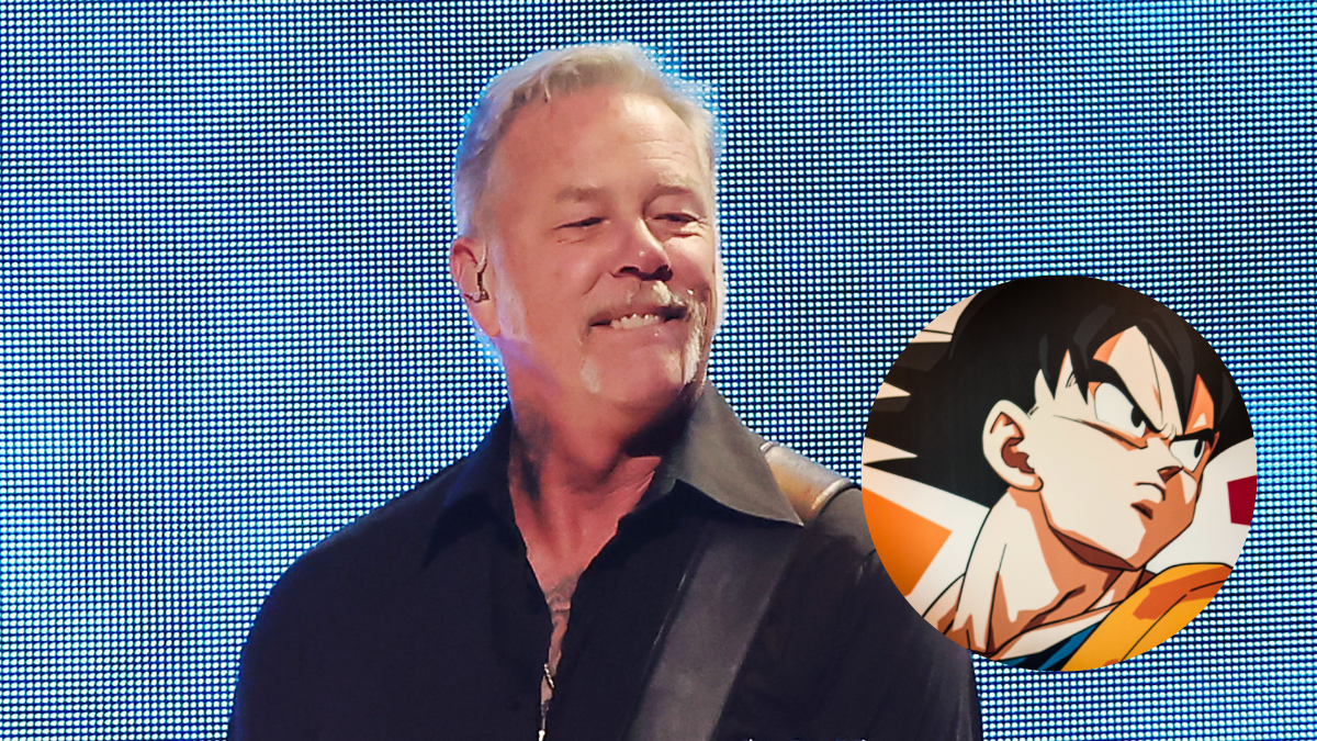 Así se vería James Hetfield, de Metallica, si fuera un personaje de Dragon Ball Z