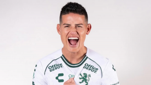 La burla que pocos notaron del Club León al Junior de Barranquilla en video de James Rodríguez